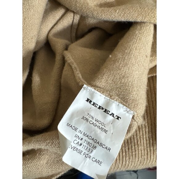 Repeat Wool & Cashmere Turtleneck Sweater Size 40/M - Picture 5 of 5